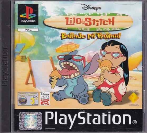 Disneys Lilo and Stitch Ballade på Hawaii - PS1 (B Grade) (Genbrug)